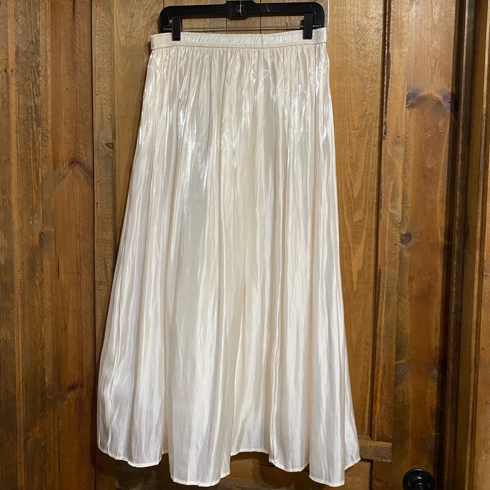 Shine Mid Length Skirt
